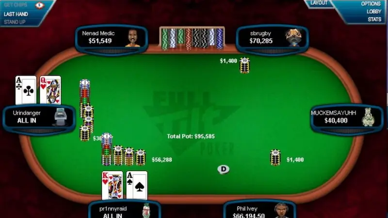 Five Card Draw hấp dẫn cho tín đồ Poker